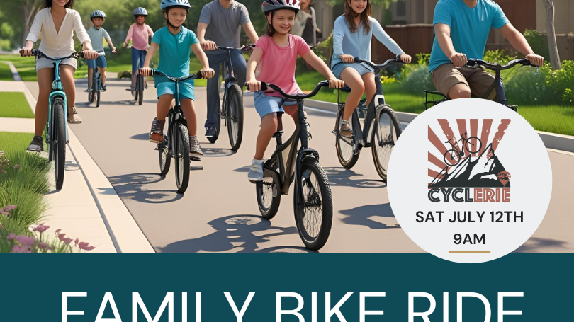 CyclErie Family Bike Ride in Historic Old Town Erie Colorado