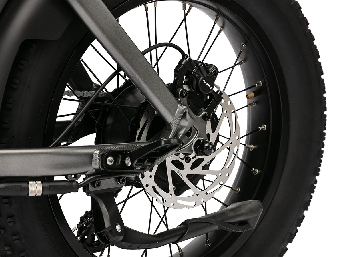 Troxus Lynx T-Scram eBike (2025) – slate, detail view
