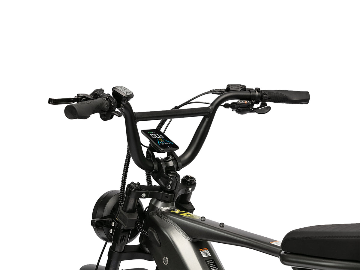 Troxus Lynx T-Scram eBike (2025) – slate, detail view