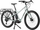 Surly Skid Loader ebike with 100-lb rear rack, ready for family adventures.