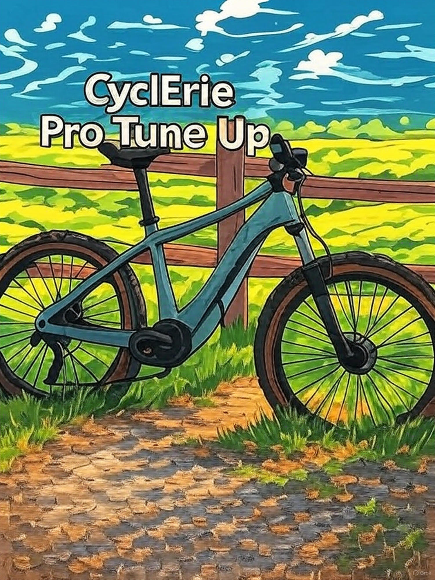 CyclErie pro bike tune up great for mountain bikes and gravel bikes
