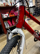 Woom 4 Original, red, heavy frame scuffs, chain works perfectly.