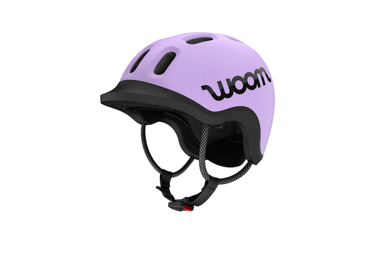 Woom Ready Kids Helmet with Ultra-Low Shell and Flexible Visor
