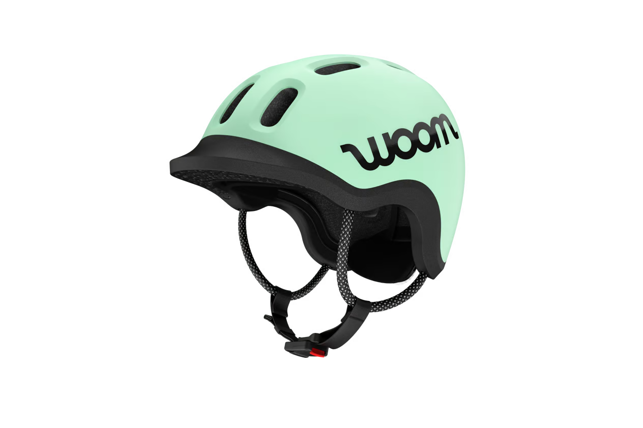 Woom Ready Kids Helmet with Ultra-Low Shell and Flexible Visor