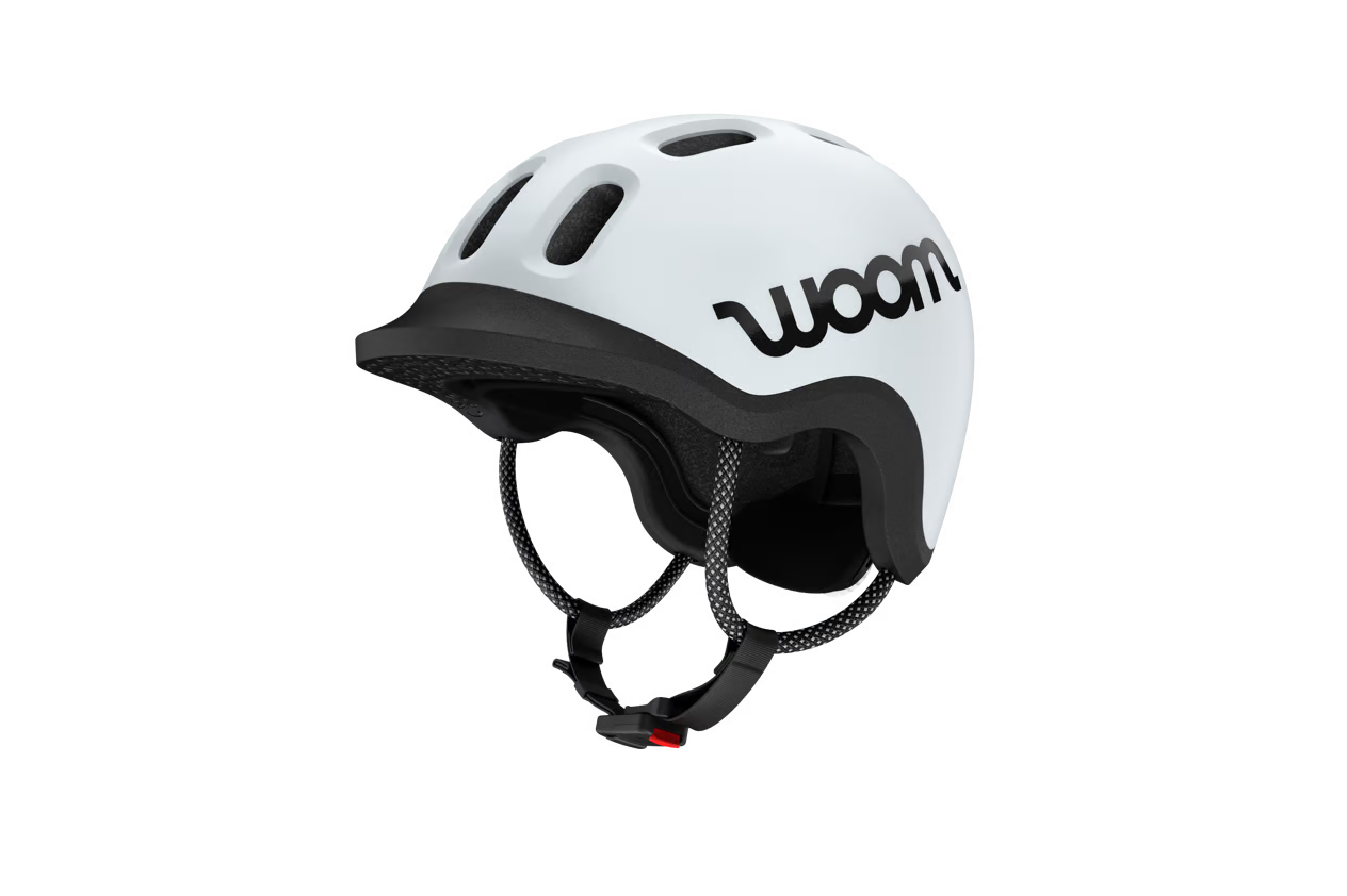 Woom Ready Kids Helmet with Ultra-Low Shell and Flexible Visor