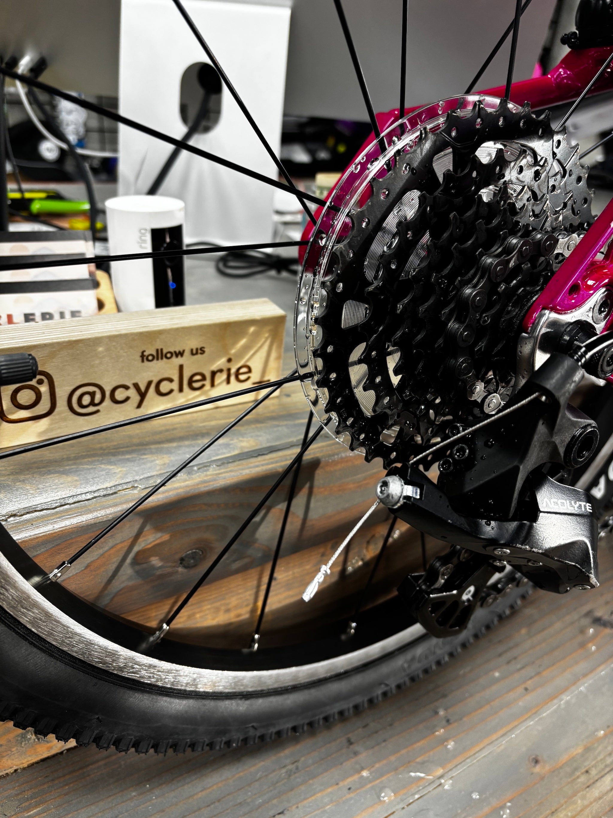 Pre-loved Prevelo Alpha 3 20-inch kids bike in Party Pink from CyclErie, excellent used condition, perfect for Erie Community Park pump track and Valmont Bike Park trails.