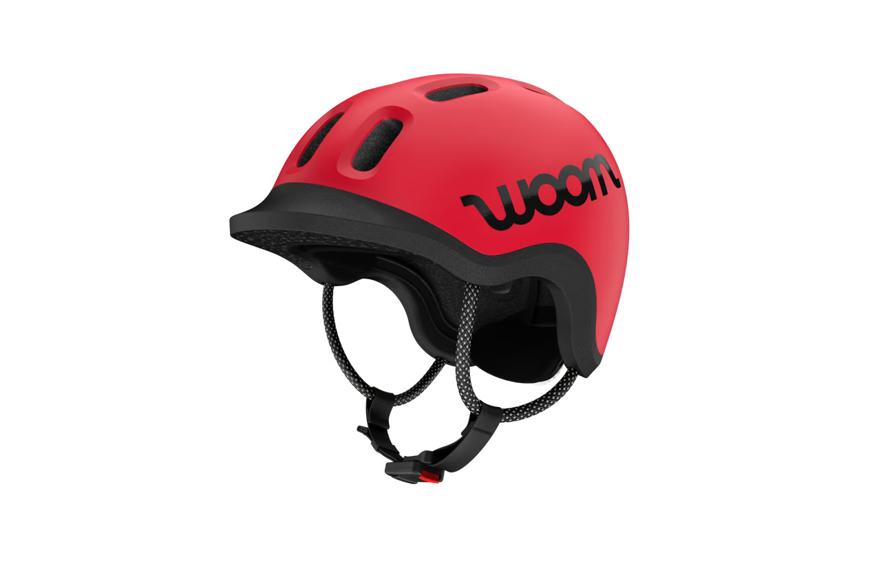 Woom Ready Kids Helmet with Ultra-Low Shell and Flexible Visor