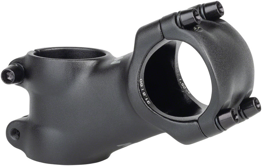 MSW 25 Stem - 60mm 31.8 Clamp +/-25 1-1/8 Aluminum Black