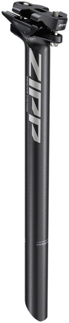 Zipp Service Course aluminum seatpost, 27.2 x 350mm, zero offset, bead-blast black with Zipp logo – CyclErie Longmont & Erie CO