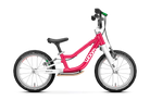 Woom Go 1 Plus Toddler Balance Bike in Hot Pink with Footrest