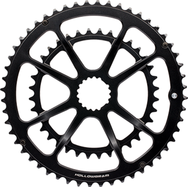Plateau Cannondale SpideRing 8 Bras – 46/30 Dents – Compatible Pédaliers HollowGram Et Cannondale Si – Poids ~161 G - 9