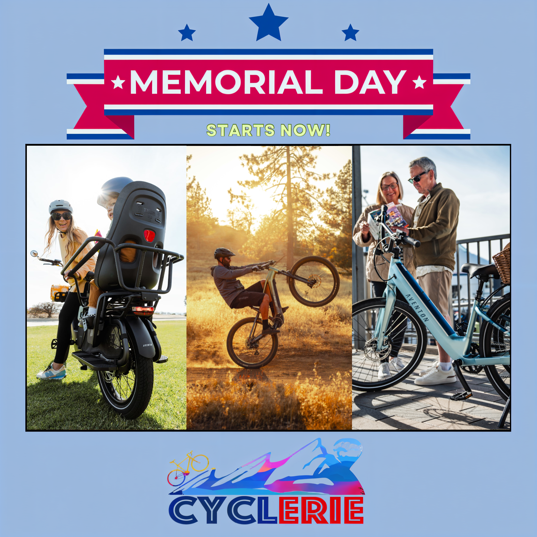 Memorial Day Sale at CyclErie*