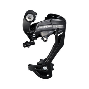 REAR DERAILLEUR, RD-M370-L, ALTUS, SGS 9-SPEED, DIRECT ATTACHMENT, BLACK