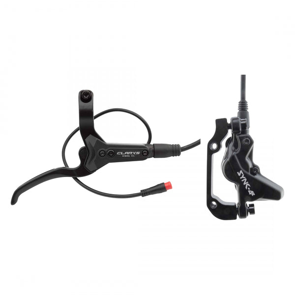 Leve Freno Clarks CLK-370D In Lega Di Alluminio Per Bici, Nere - Compatibili Con Cambio A Manopola E A Grilletto