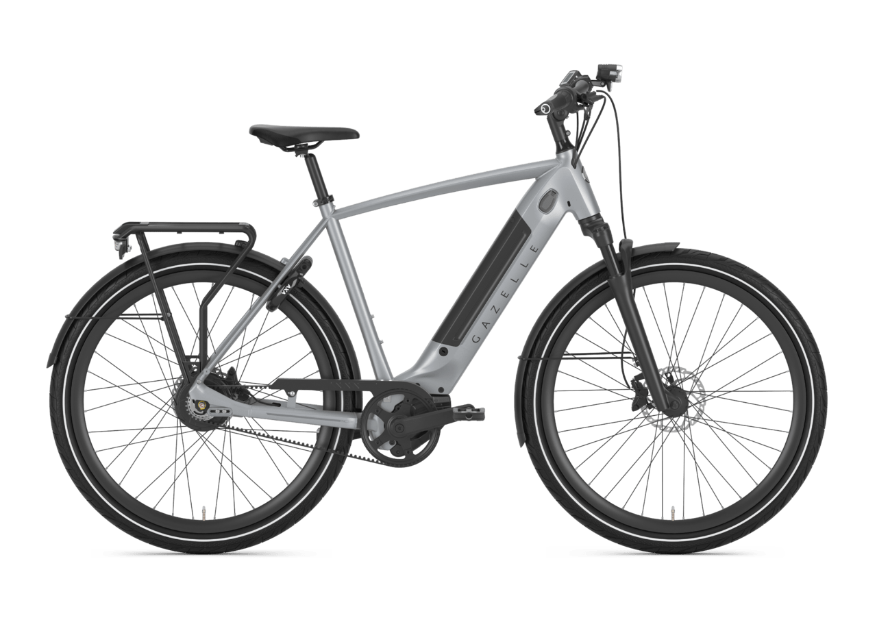 gazelle elektrofahrrad test Gazelle Ultimate C380+ High-Step - Grey