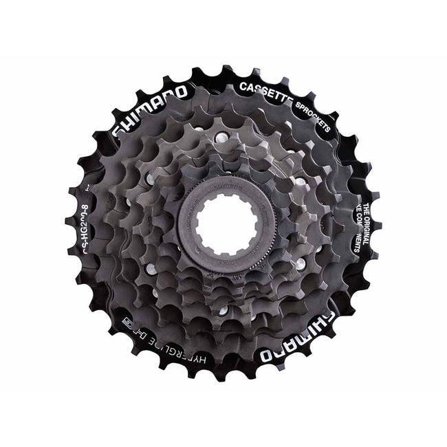 Shimano CASSETTE SPROCKET, CS-HG200-8, 8-SPEED, 12-14-16-18-21-24-32