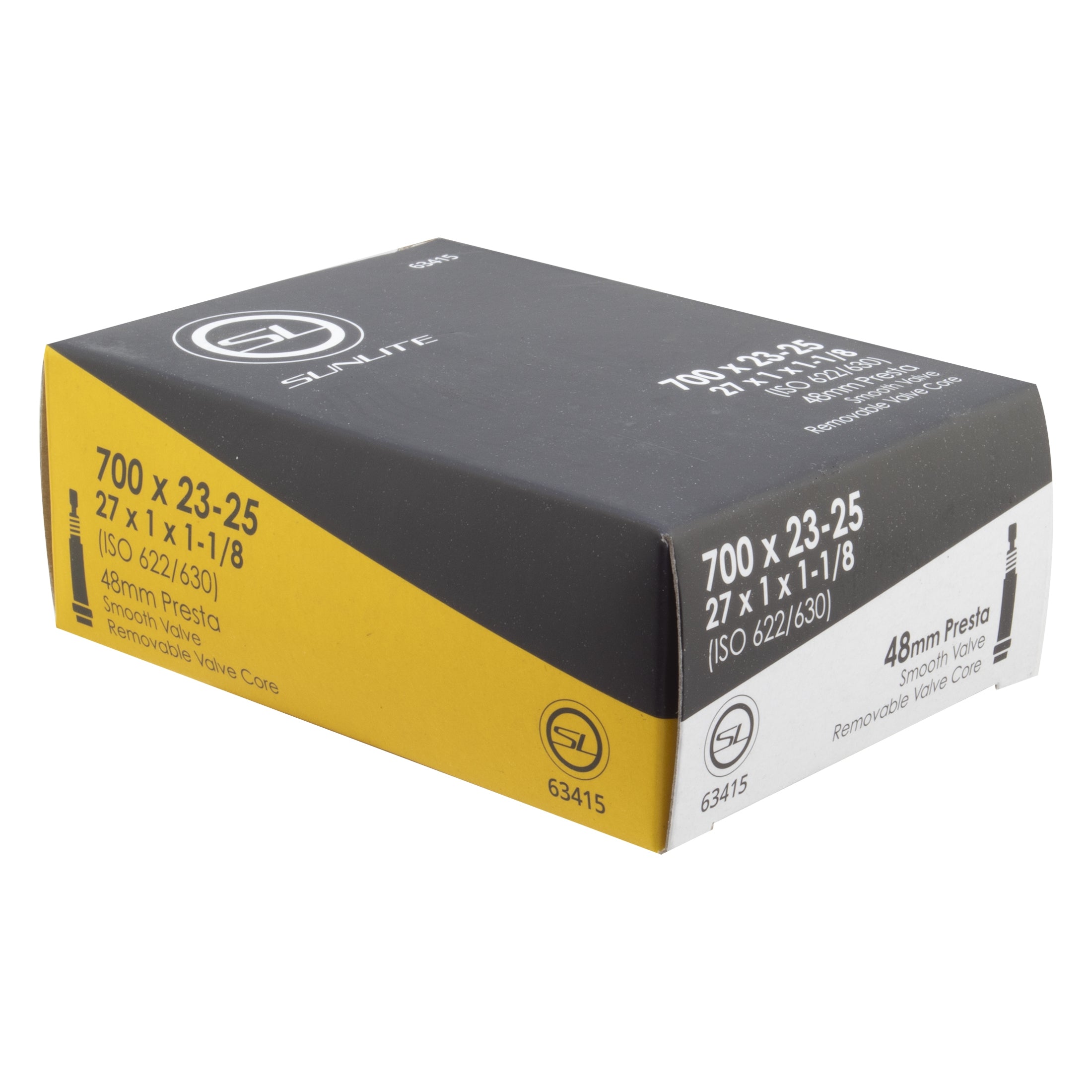 Sunlite 700x40-45 Road Bike Inner Tube with Schrader Valve
