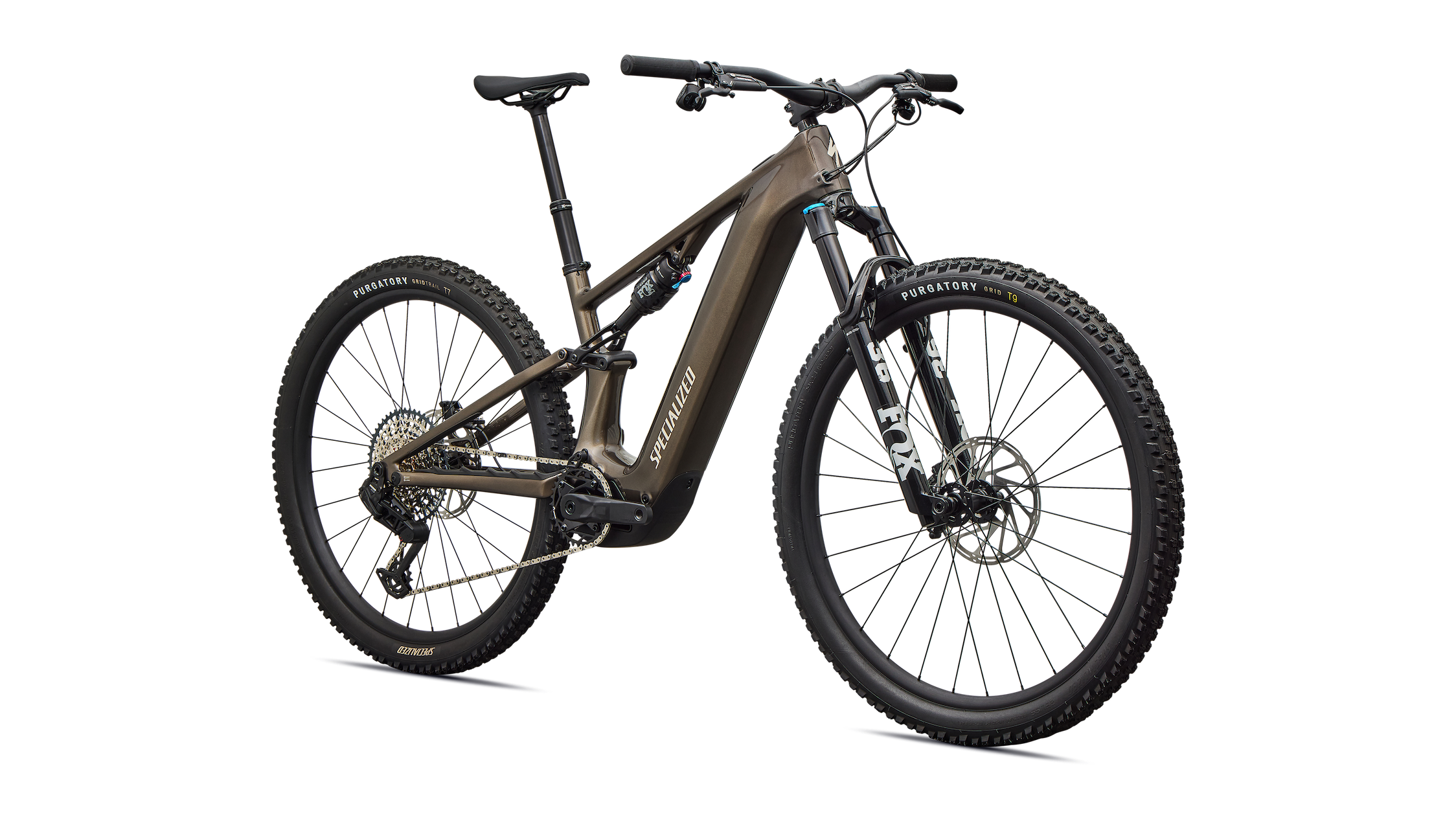 Specialized Turbo 3.1 motor and 840Wh battery on the Turbo Levo R 20 MPH Top Speed full-power SuperNatural Electric Rally Mountain Bike by CyclErie