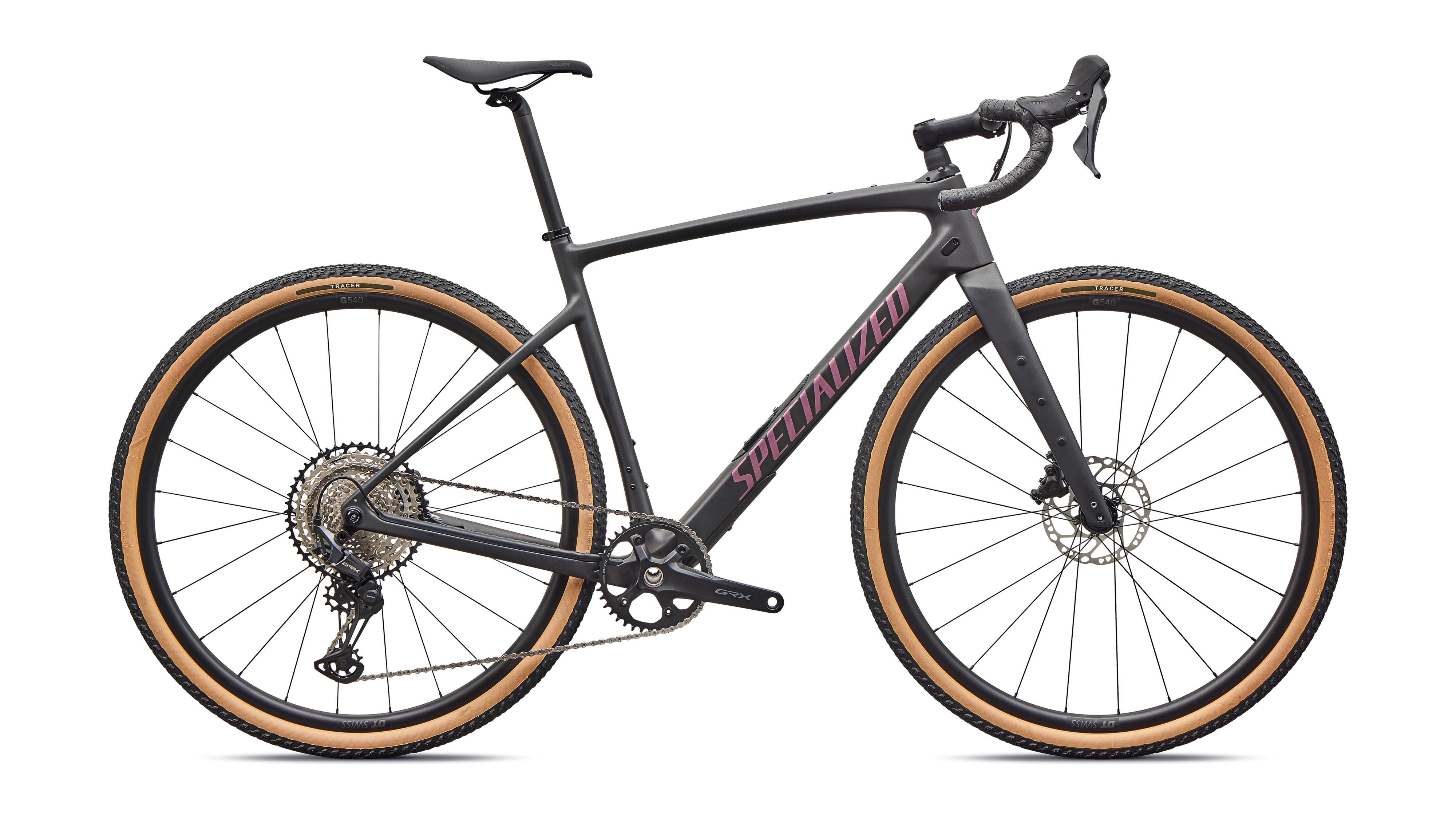 Diverge 4 Sport Carbon, Obsidian Metallic / 52