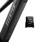 Aventon Level 3 stepover e-bike in stealth black color electric commuter bike available at cyclerie in Erie CO. Level 3 can be password protected in the Aventon MyRide app.