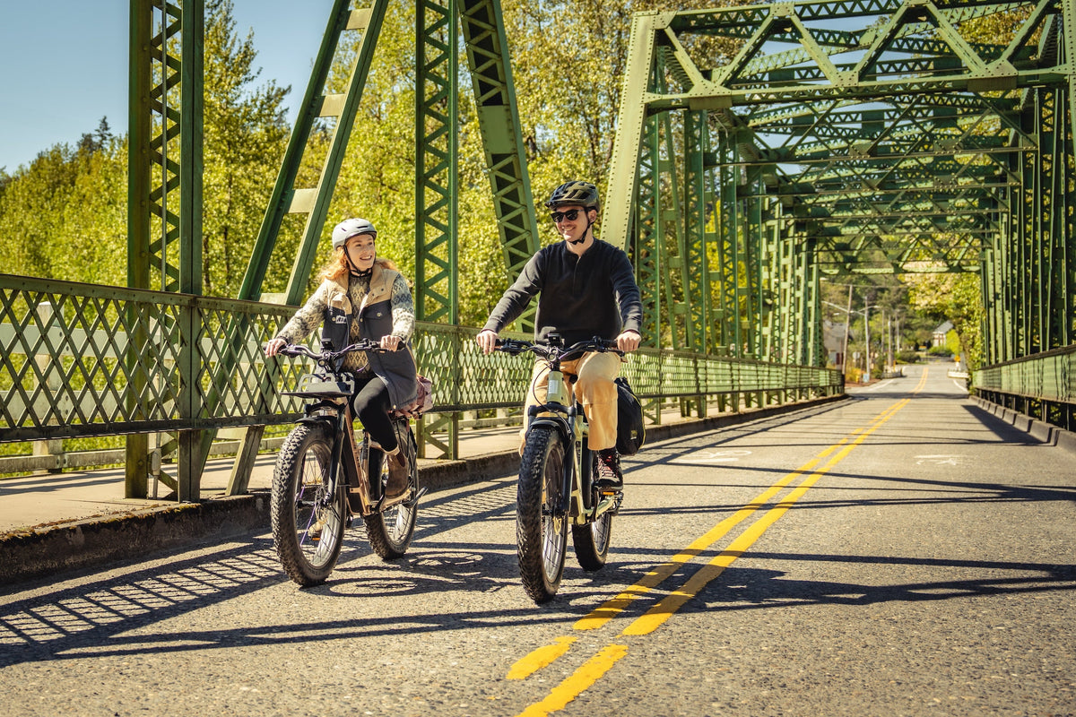 Aventon Aventure 3 fat tire ebike ride, available at CyclErie in Erie, CO.