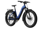 Aventon Aventure 3 750W fat tire e-bike in Cobalt Blue, sold by CyclErie