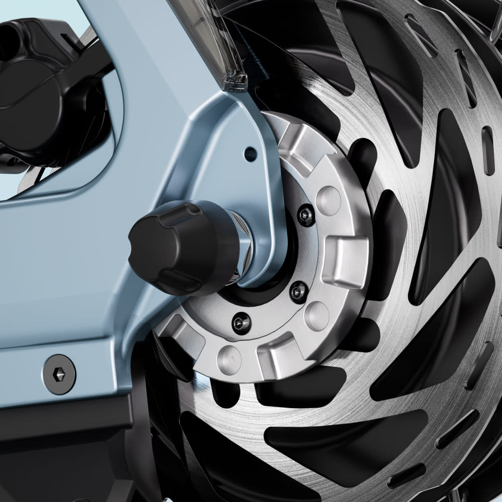 Aventon Pace 4 electronic wheel lock available at CyclErie in Erie, CO.