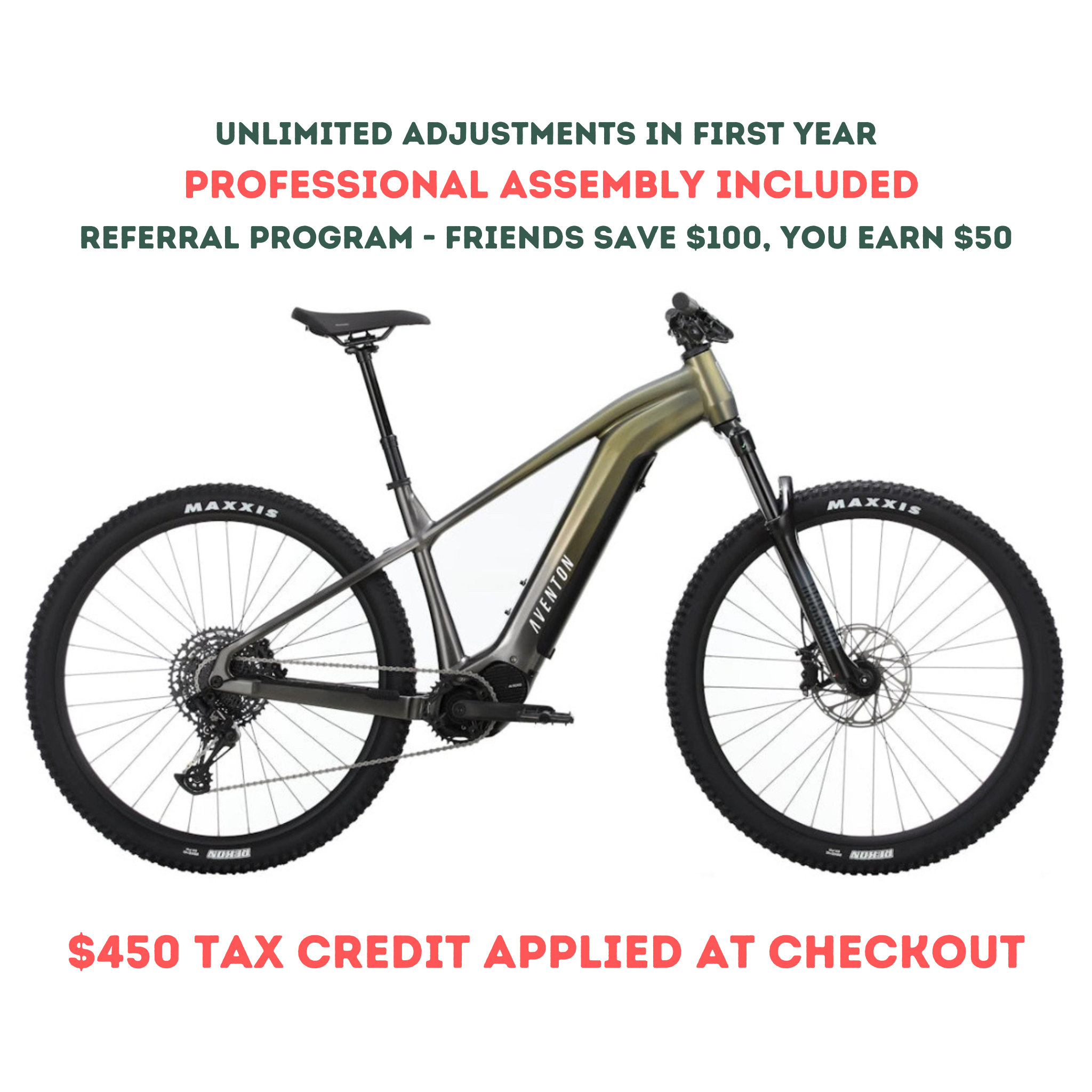 Aventon Ramblas assembly included at CyclErie in Erie, CO.