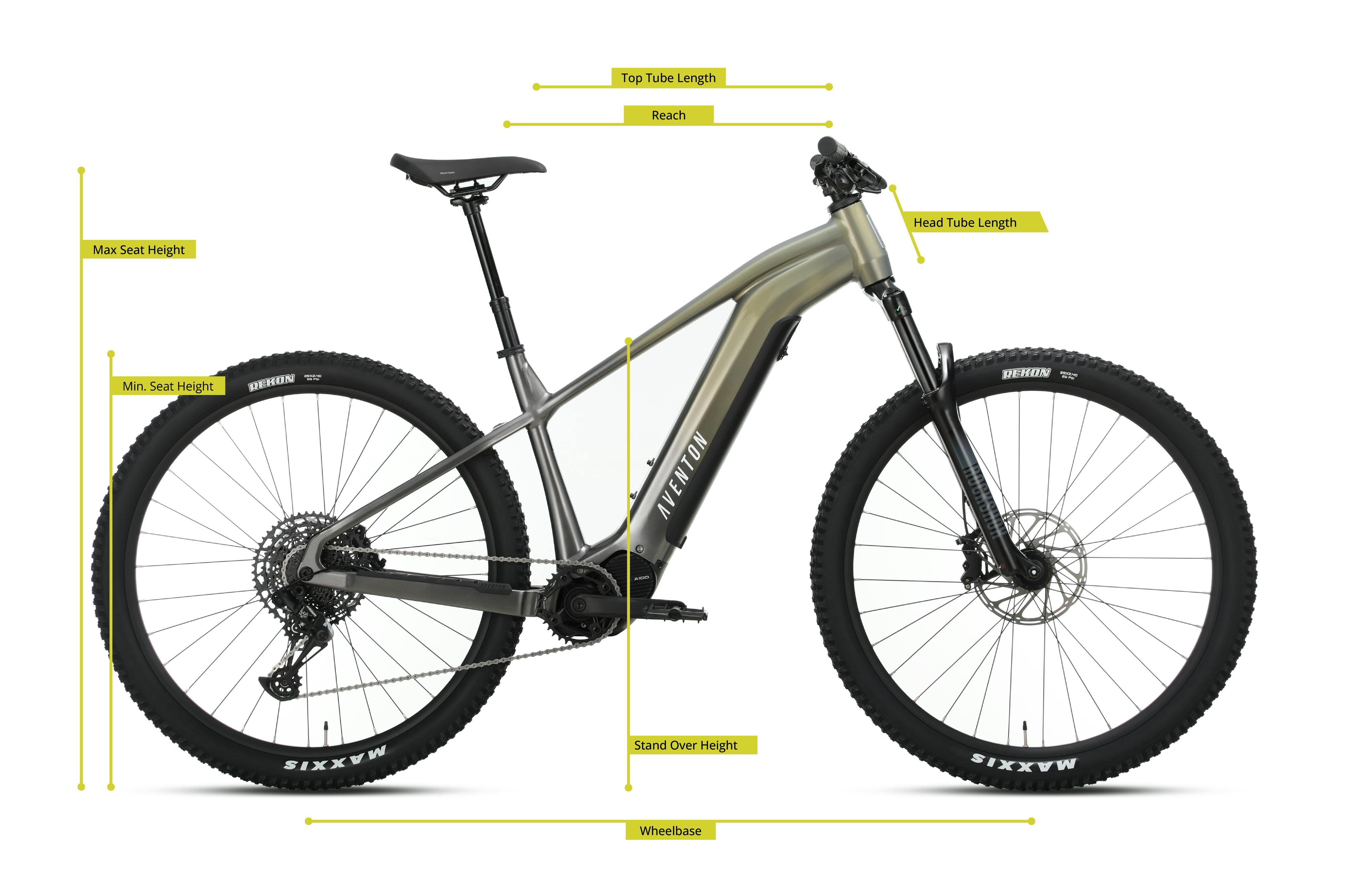 Aventon Ramblas electric mountain bike in borealis color now available at CyclErie in Erie, CO.