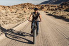 Aventon Aventure M mid-drive fat tire ebike lifestyle photo, available at CyclErie in Erie, CO.