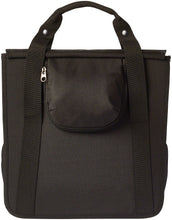 Load image into Gallery viewer, Basil Go Single Pannier - 16L, Black Double Elastic Side Pockets

