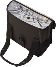 Load image into Gallery viewer, Basil Go Single Pannier - 16L, Black Double Elastic Side Pockets

