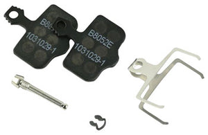 SRAM Disc Brake Pads - Organic Compound Steel Backed Quiet For Level DB Elixir and 2-Piece Road