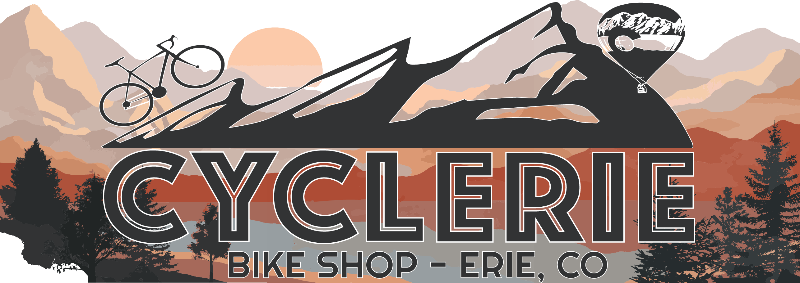 CyclErie Logo Erie Colorado Bike Shop