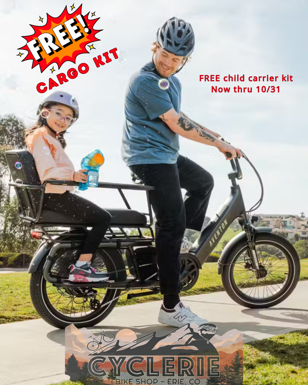 Free Child Carrier Kit - Abound LR