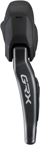 Shimano GRX ST-RX825 Di2 Shift/Brake Lever with BR-RX820 Hydraulic Disc Brake Caliper - Left/Front, 2x, Flat Mount