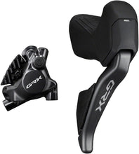 Load image into Gallery viewer, Shimano GRX ST-RX825 Di2 Shift/Brake Lever with BR-RX820 Hyd Disc Brake Caliper - Right/Rear, 12-Speed, Flat Mount
