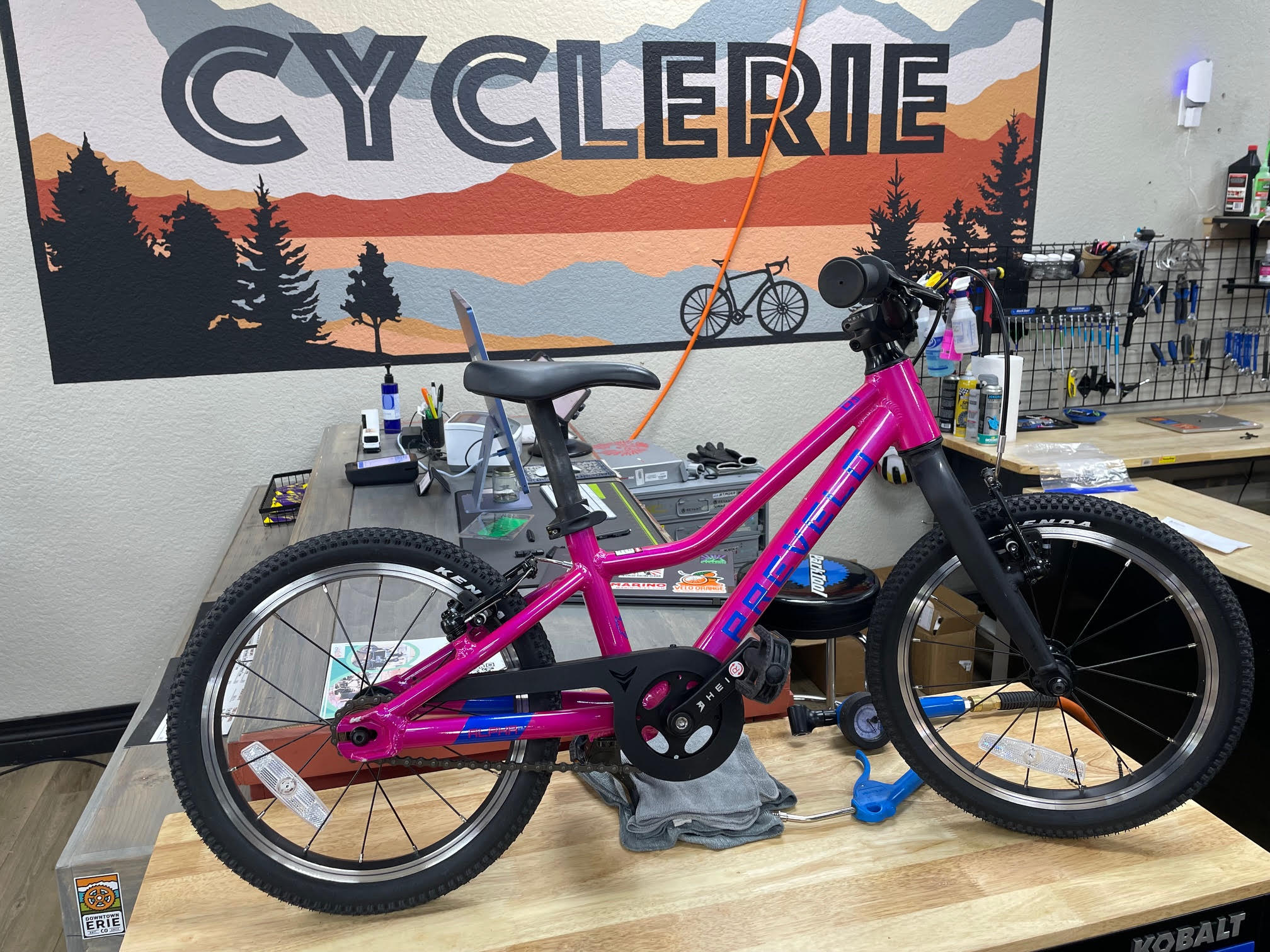 pedaled sale Prevelo Alpha Two 16" Bike Party Pink