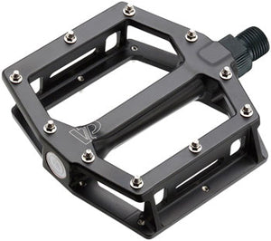 P Components VP-531E Pedals - Platform, Aluminum, 9/16", Black