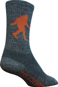 SockGuy Wool Sasquatch Socks - 6 inch, Gray