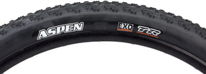 Maxxis Aspen Tire Tubeless, Folding, Black, Dual, EXO Casing 29 x 2.25