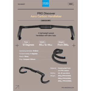 PRO Discover Aero Carbon Handlebar