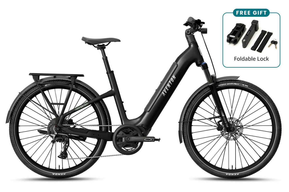 Level 4 ADV Step-Through Matte Black with free gift – Early Bird Black Friday