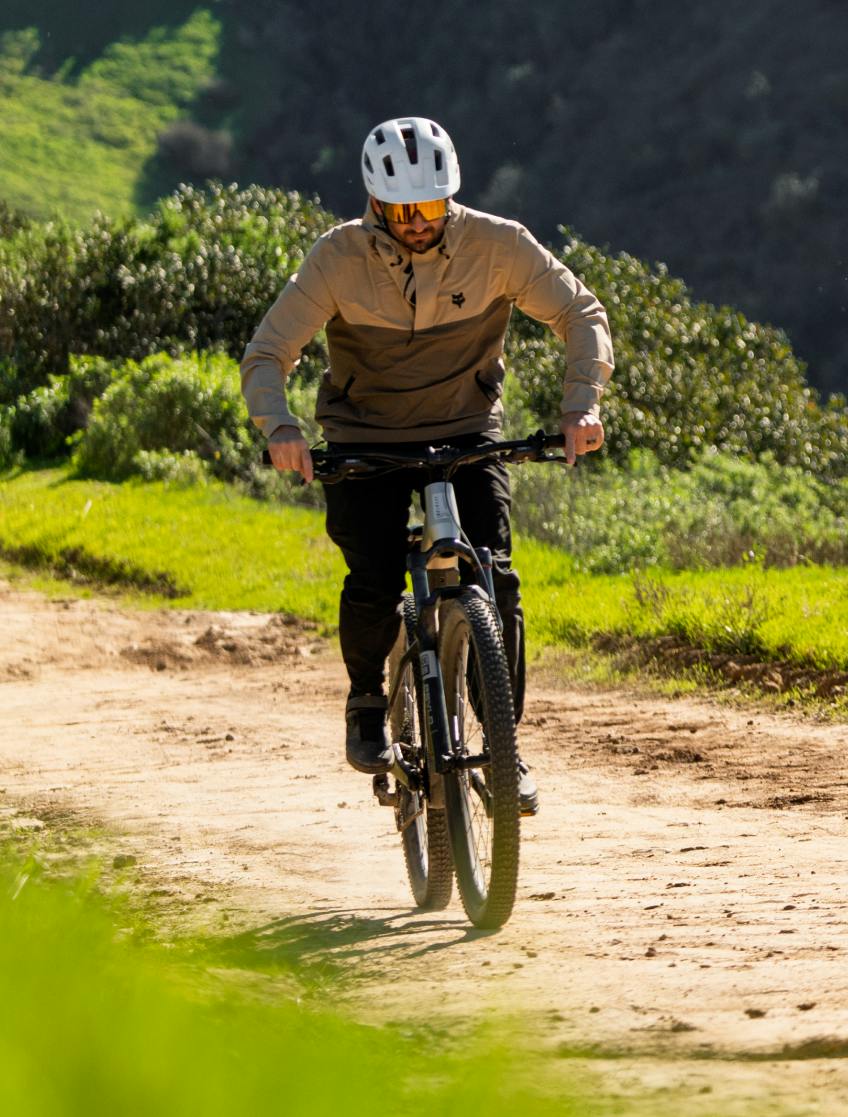 Aventon Ramblas ADV mid-drive eMTB trail ride, test ride at CyclErie in Erie, CO.
