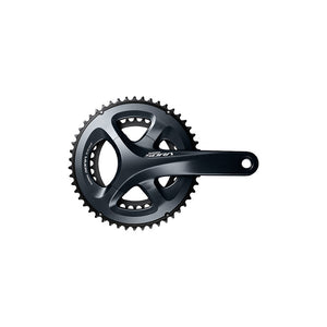 Shimano Sora FC-R3000 Crankset - 175mm 9-Speed 50/34t 110 Asymmetric BCD Hollowtech II Spindle Interface Gray