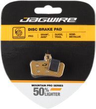 Load image into Gallery viewer, Jagwire Mountain Pro Alloy Backed Semi-Metallic Disc Brake Pads for SRAM Guide RSC, RS, R, Avid Trail
