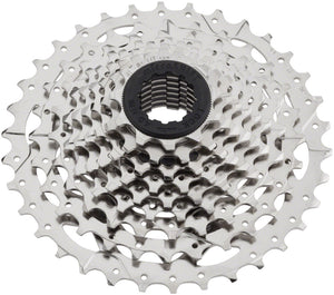 microSHIFT H09 Cassette - 9 Speed 11-36t Silver Nickel Plated