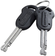 Load image into Gallery viewer, Kryptonite Keeper U-Lock 4 x 8&quot; Keyed Black Includes 4&#39; Cable and Bracket
