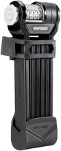 Load image into Gallery viewer, Kryptonite Keeper 585 Combo Folding Lock 85cm 3mm Black # 2 Keys Included

