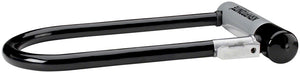 Kryptonite KryptoLok U-Lock - 4 x 9", Keyed, Black, Includes 4' cable and bracket